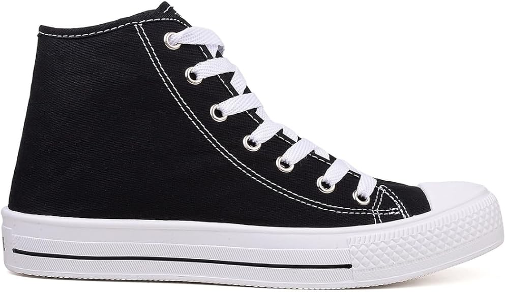 Classic Canvas High-Top Sneakers